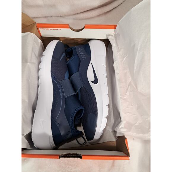 Nike Flex Runner 4 Big Kids' Running Shoes (Midnight N) Size 7 - Picture 3 of 7